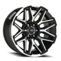 Vision Rekluse - 6-Lug 6x139.7 — Gloss Black Machined Face and Lip