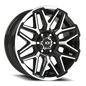 Vision Rekluse - 6-Lug 6x139.7 — Gloss Black Machined Face and Lip