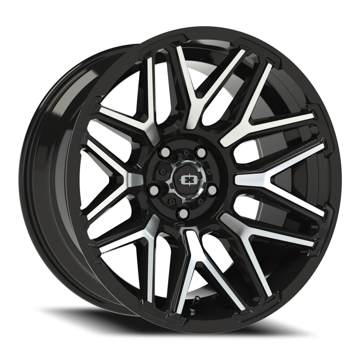 Vision Rekluse - 5-Lug 5x127 — Gloss Black Machined Face