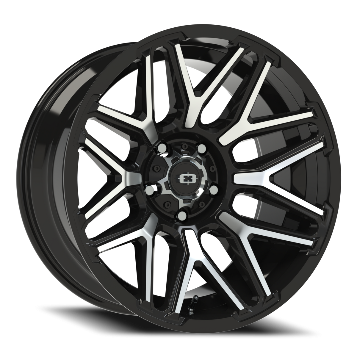 Vision Rekluse - 5-Lug 5x139.7 — Gloss Black Machined Face