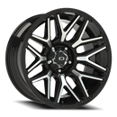 Vision Rekluse - 5-Lug 5x139.7 — Gloss Black Machined Face