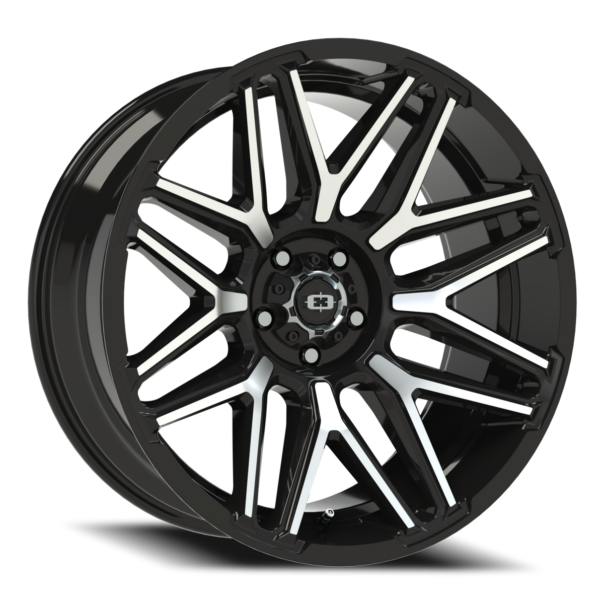 Vision Rekluse - 5-Lug 5x127 — Gloss Black Machined Face