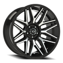 Vision Rekluse - 5-Lug 5x127 — Gloss Black Machined Face