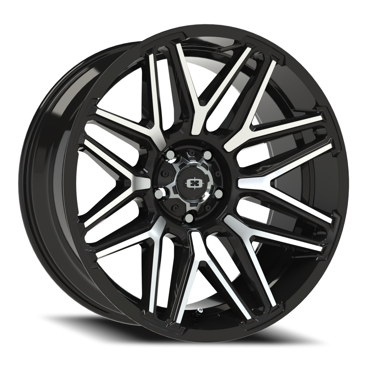 Vision Rekluse - 5-Lug 5x139.7 — Gloss Black Machined Face