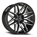 Vision Rekluse - 5-Lug 5x139.7 — Gloss Black Machined Face
