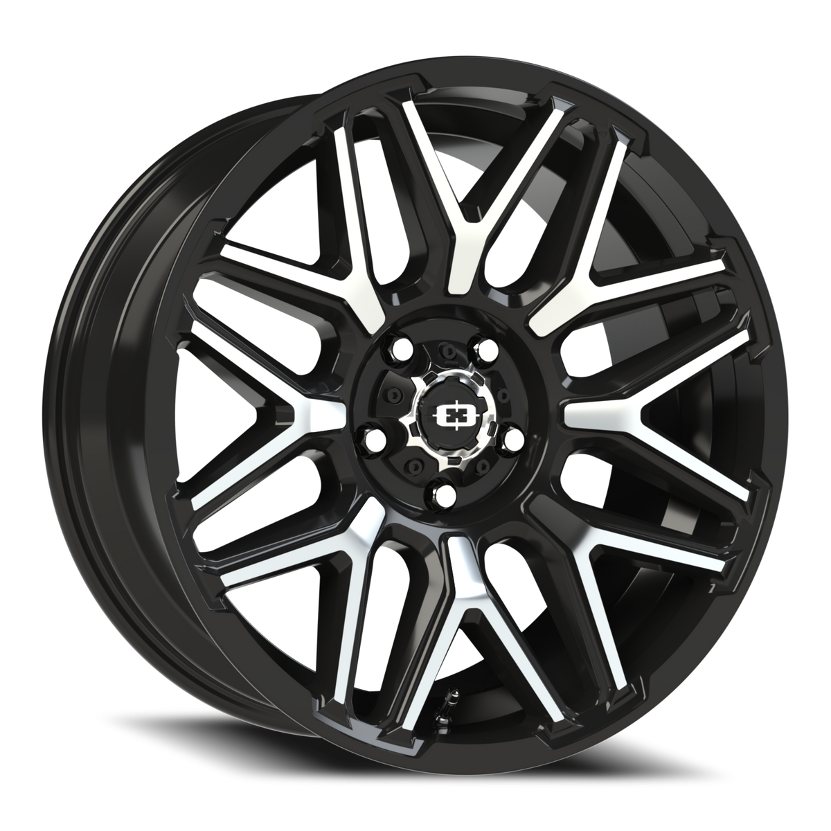 Vision Rekluse - 5-Lug 5x127 — Gloss Black Machined Face