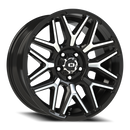Vision Rekluse - 5-Lug 5x127 — Gloss Black Machined Face