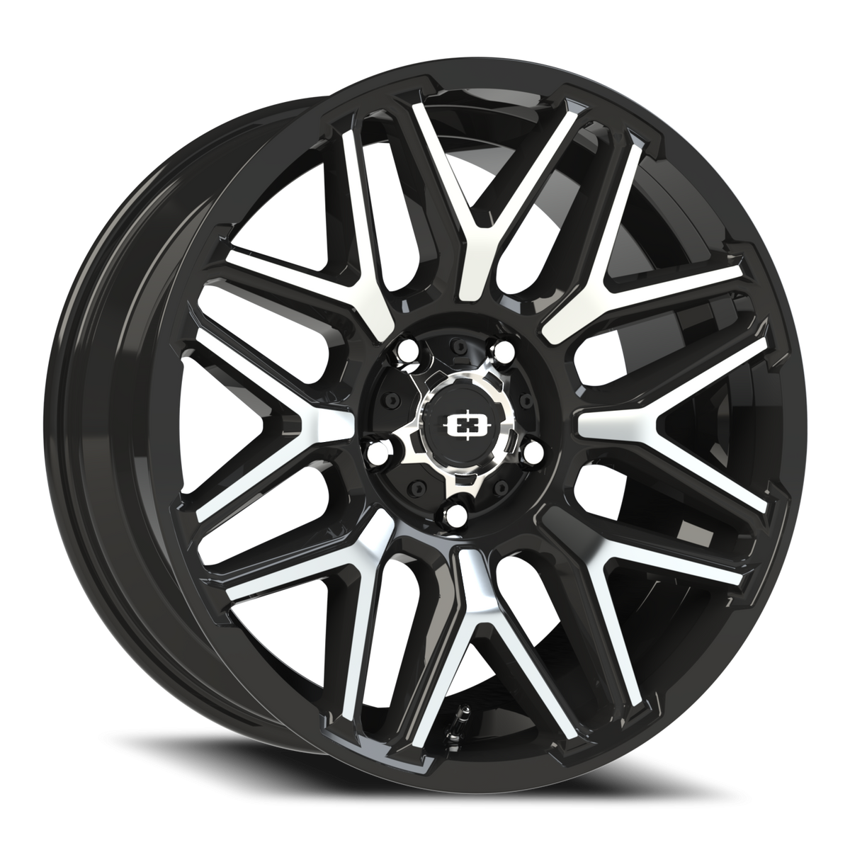 Vision Rekluse - 5-Lug 5x139.7 — Gloss Black Machined Face