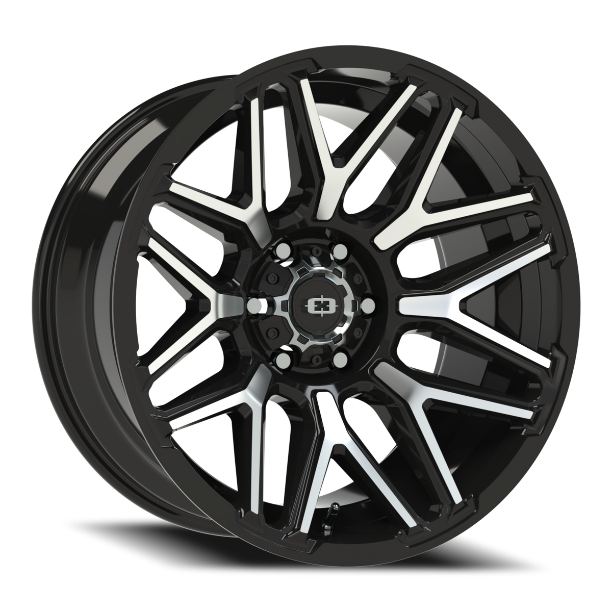 Vision Rekluse - 6-Lug 6x139.7 — Gloss Black Machined Face