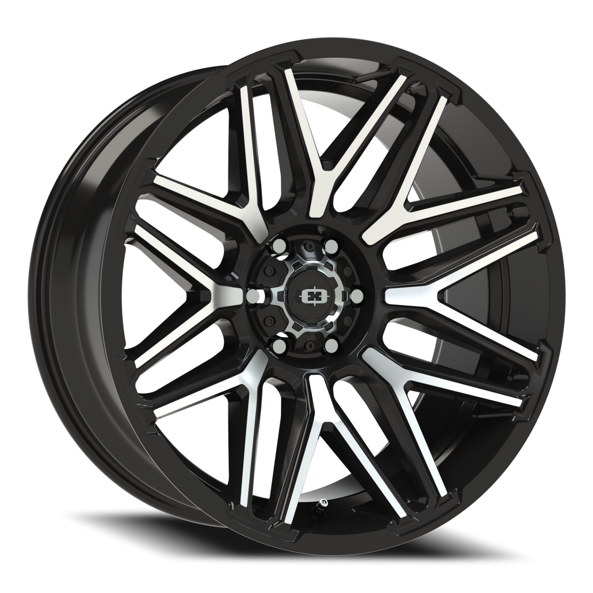 Vision Rekluse - 6-Lug 6x135 — Gloss Black Machined Face
