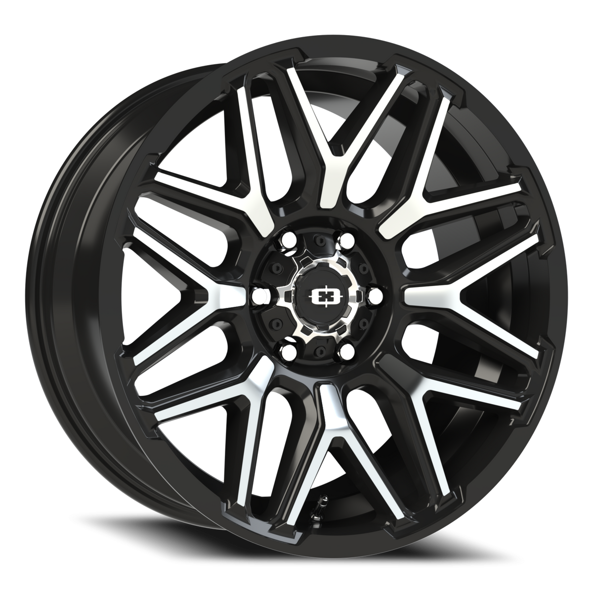 Vision Rekluse - 6-Lug 6x135 — Gloss Black Machined Face