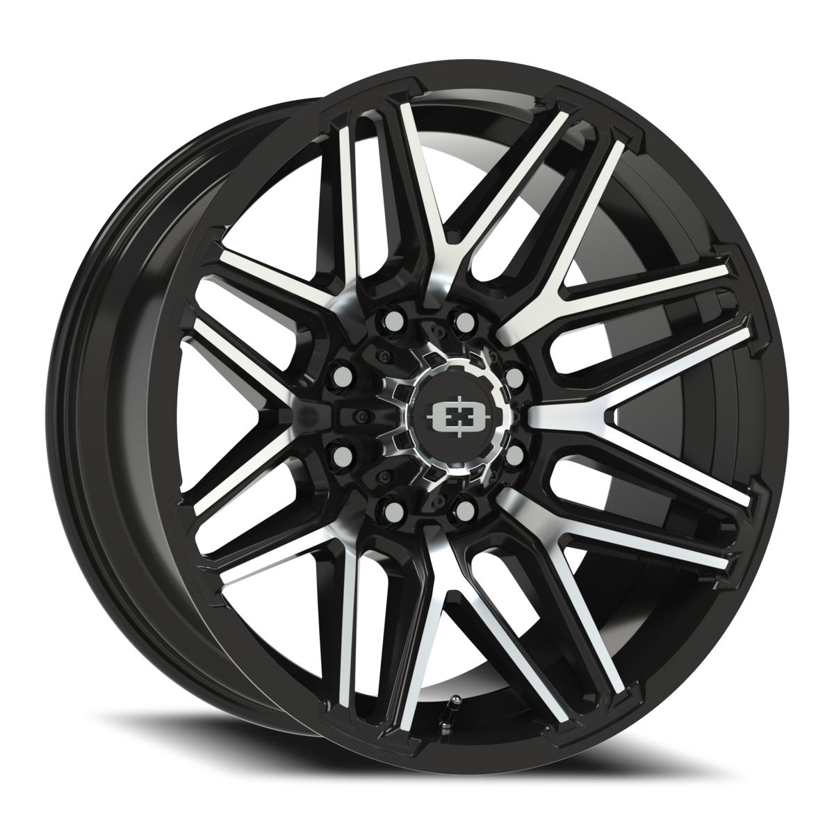 Vision Rekluse - 8-Lug 8x170 — Gloss Black Machined Face