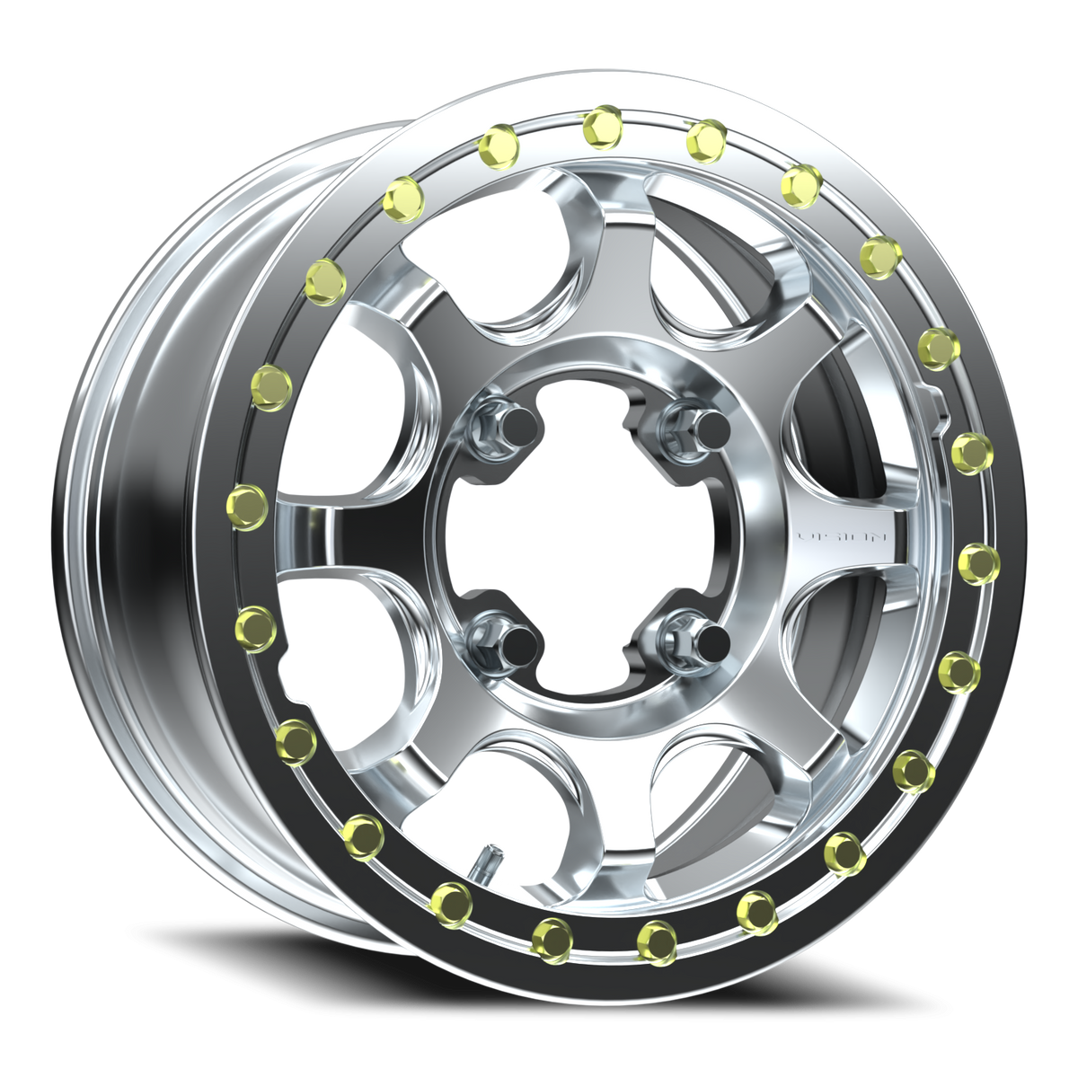 Vision Flow - 4-Lug 4x156 — As-Cast Machined Face Machined Ring/Lip [351BLA156156CMFMR55]