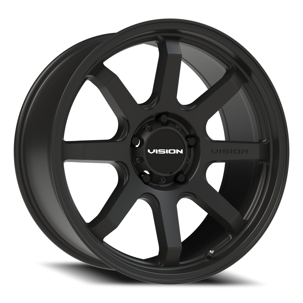 Vision Flow - 5-Lug 5x139.7 — Satin Black