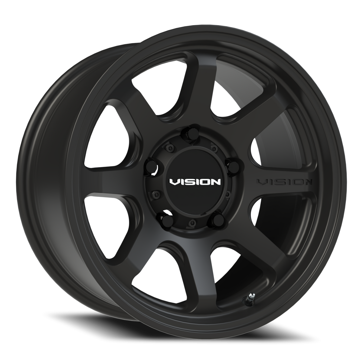 Vision Flow - 5-Lug 5x139.7 — Satin Black