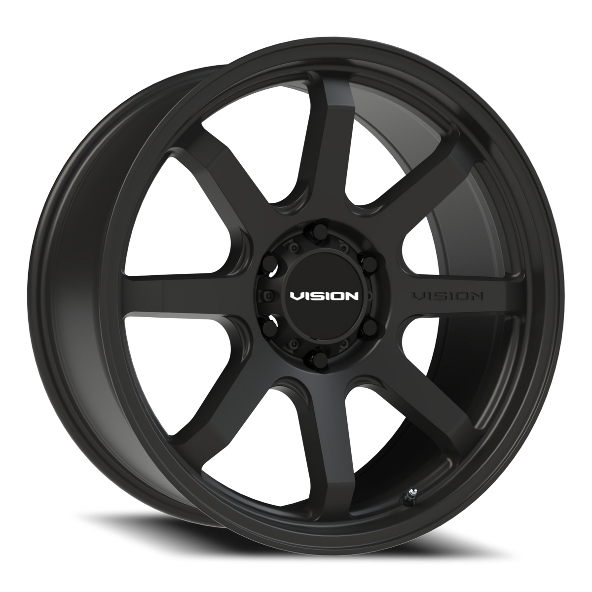 Vision Flow - 6-Lug 6x135 — Satin Black