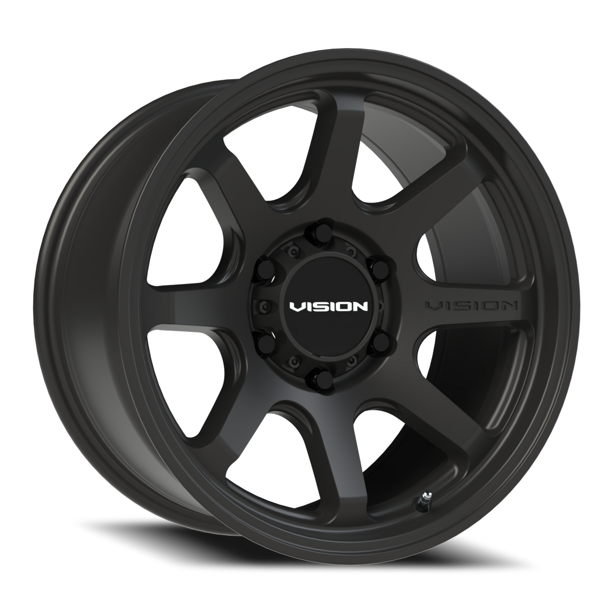 Vision Flow - 6-Lug 6x135 — Satin Black