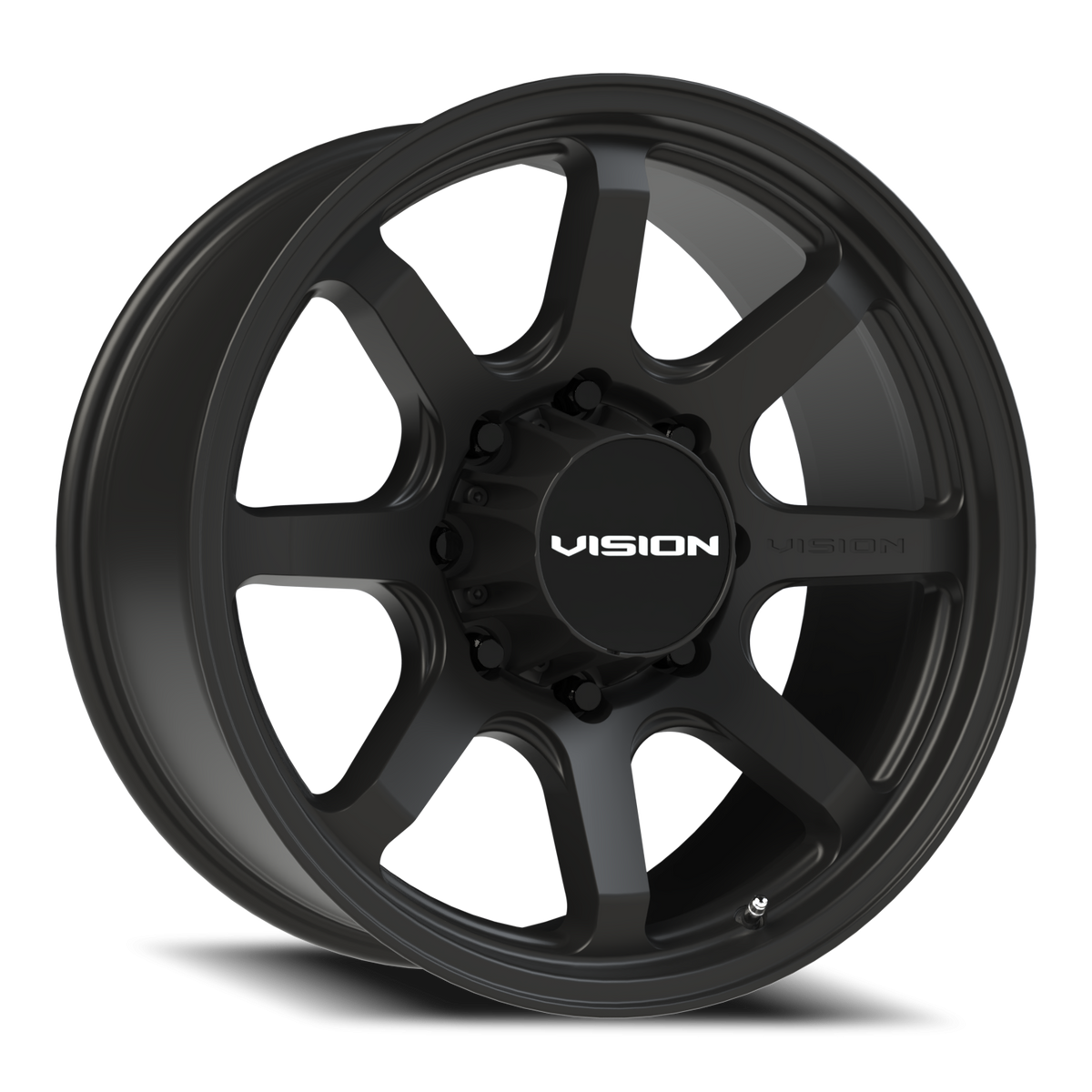 Vision Flow - 8-Lug 8x180 — Satin Black