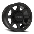 Vision Flow - 8-Lug 8x165.1 — Satin Black
