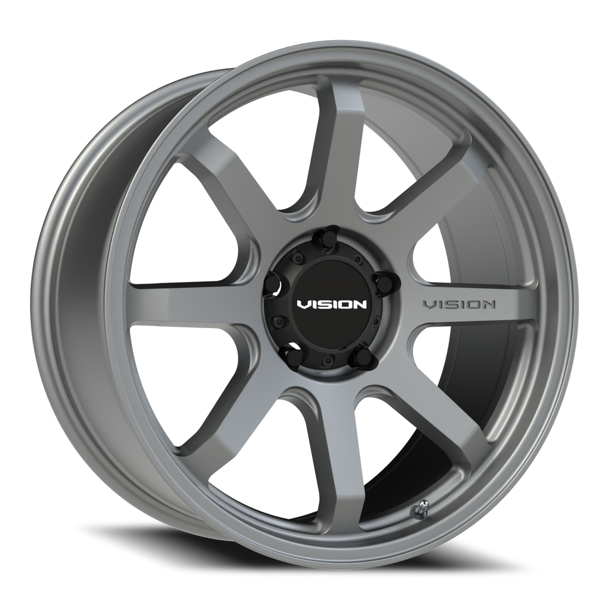 Vision Flow - 5-Lug 5x139.7 — Satin Grey