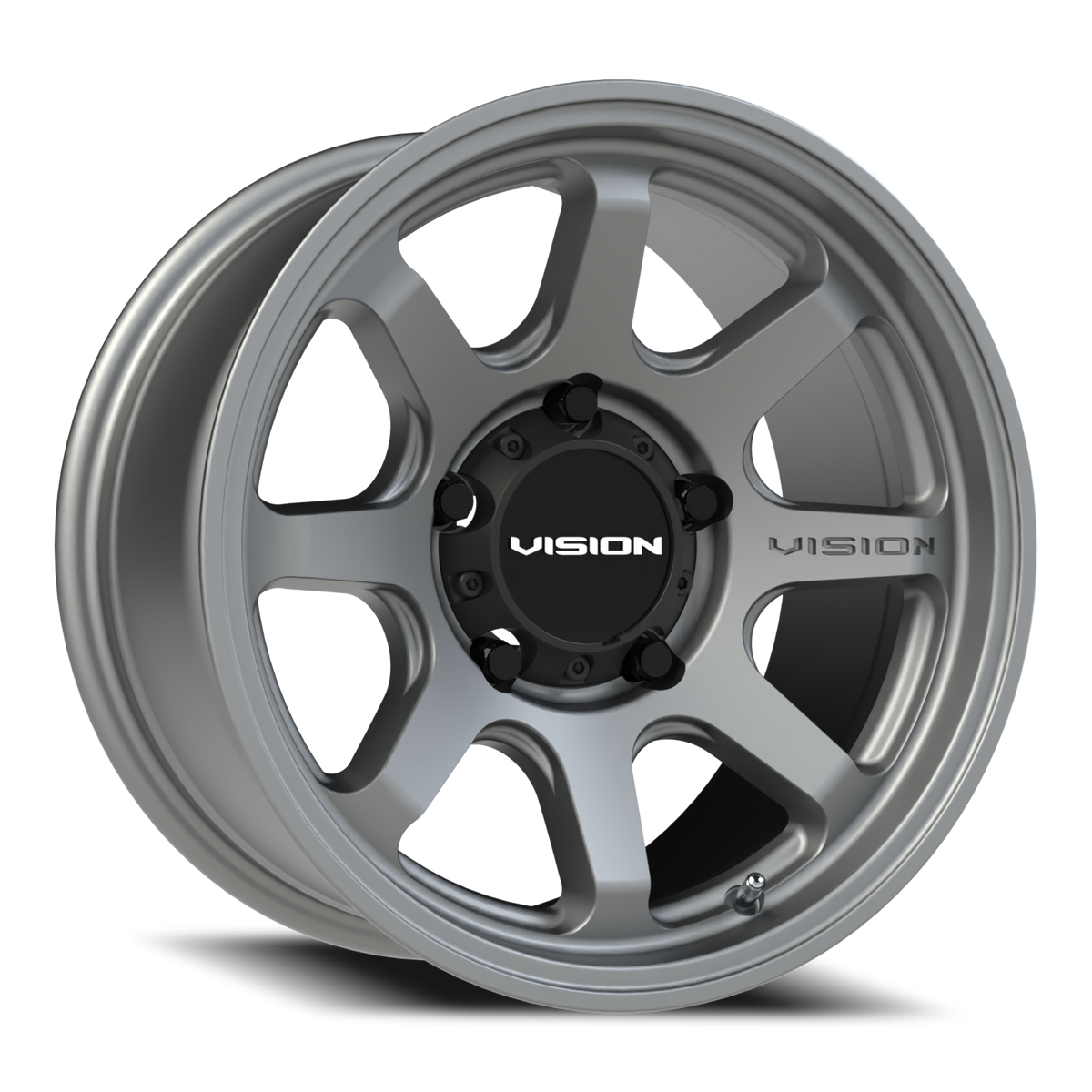 Vision Flow - 5-Lug 5x139.7 — Satin Grey