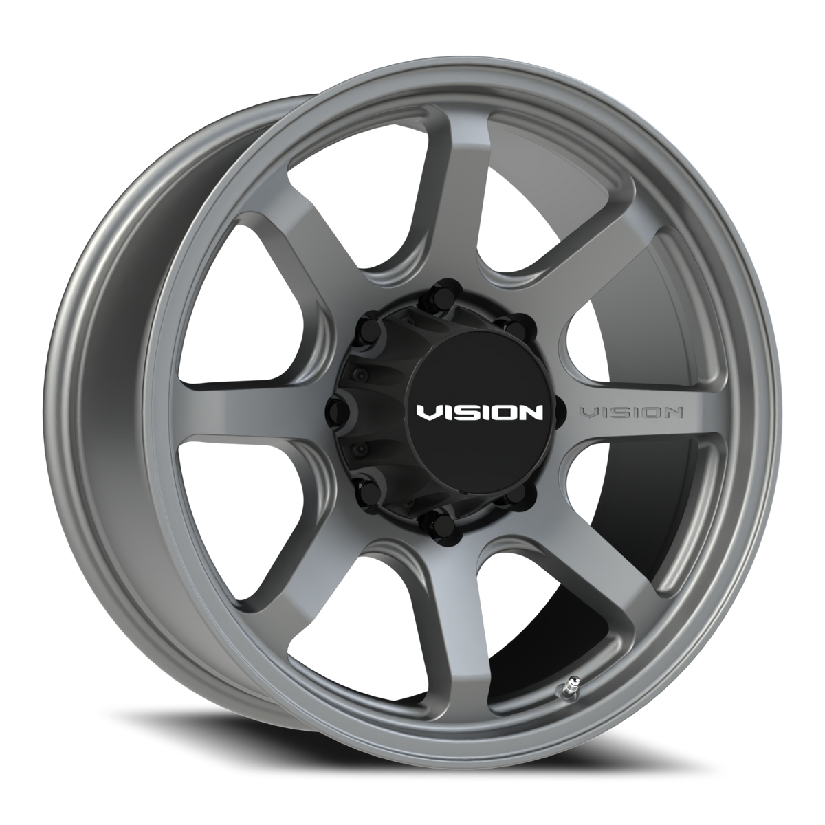 Vision Flow - 8-Lug 8x180 — Satin Grey