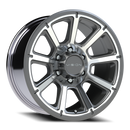 Vision Turbine - 6-Lug 6x139.7 — Gunmetal Machined Face