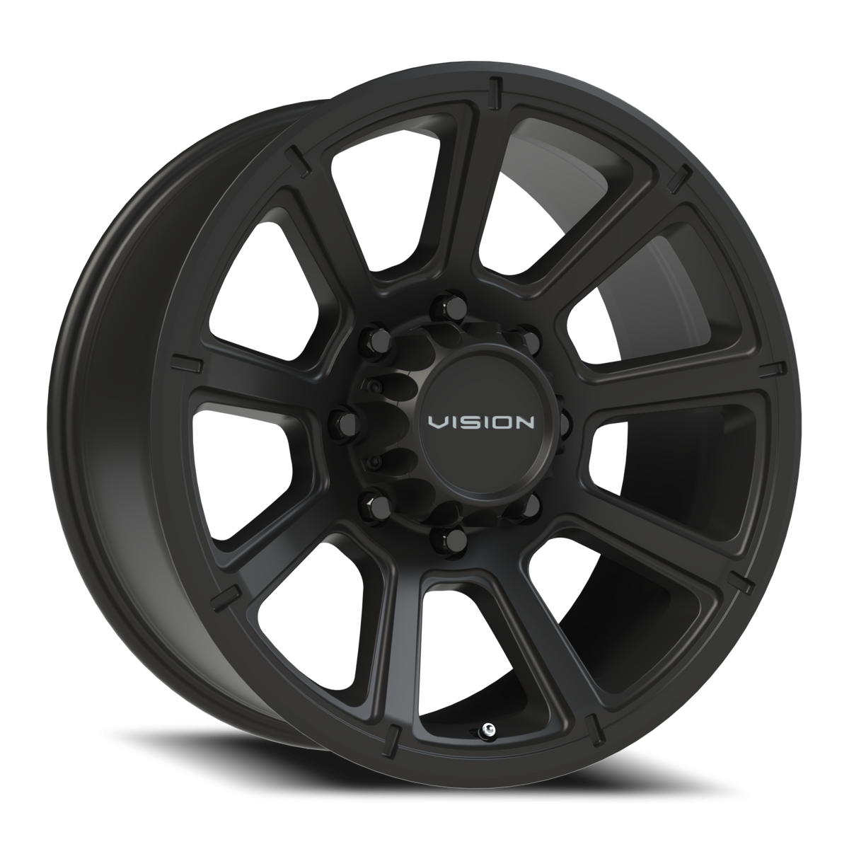 Vision Turbine - 8-Lug 8x180 — Matte Black