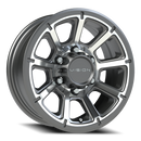 Vision Turbine - 6-Lug 6x139.7 — Gunmetal Machined Face