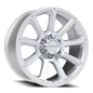 Vision Turbine - 6-Lug 6x135 — Winter Paint-Silver( Salt Resistant)