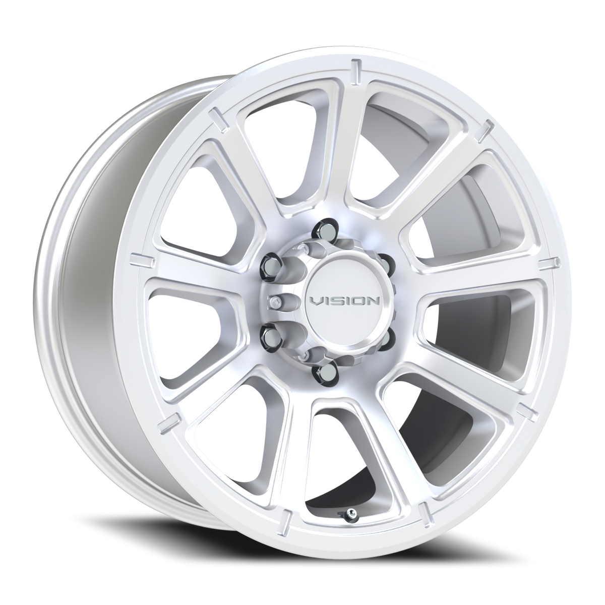 Vision Turbine - 6-Lug 6x135 — Winter Paint-Silver( Salt Resistant)