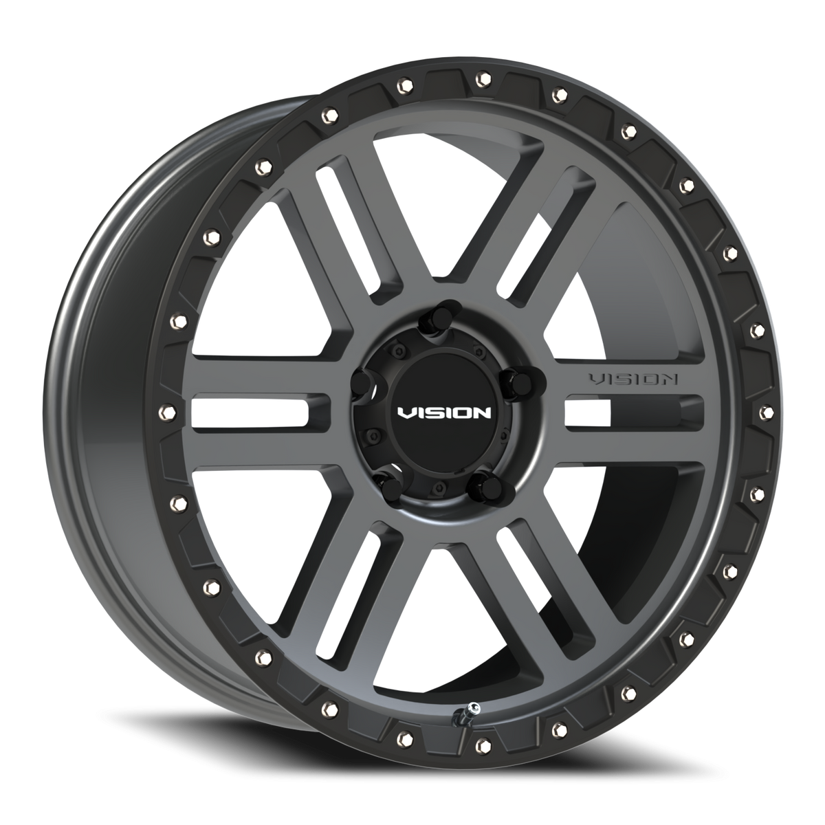 Vision Manx 2 - 5-Lug 5x139.7 — Satin Grey