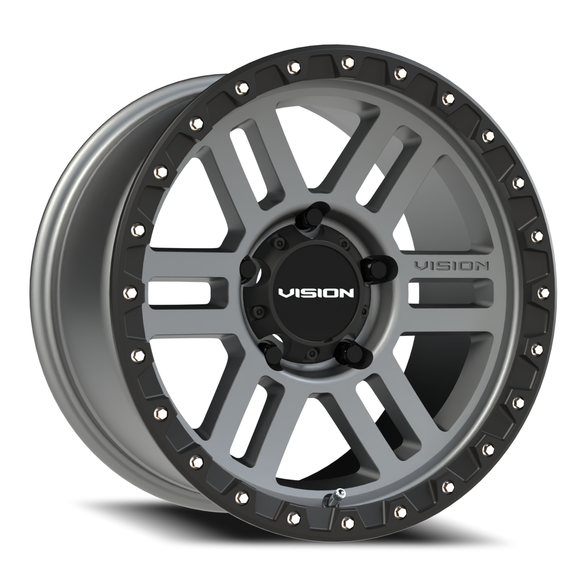 Vision Manx 2 - 5-Lug 5x139.7 — Satin Grey