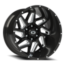 Vision Spyder - 6-Lug 6x135 — Gloss Black Milled Spoke