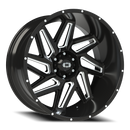 Vision Spyder - 6-Lug 6x139.7 — Gloss Black Milled Spoke