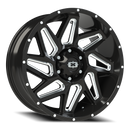 Vision Spyder - 6-Lug 6x135 — Gloss Black Milled Spoke