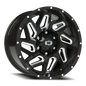 Vision Spyder - 6-Lug 6x135 — Gloss Black Milled Spoke