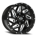 Vision Spyder - 6-Lug 6x139.7 — Gloss Black Milled Spoke