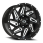 Vision Spyder - 6-Lug 6x135 — Gloss Black Milled Spoke