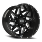 Vision Spyder - 8-Lug 8x170 — Gloss Black Milled Spoke