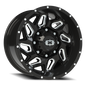 Vision Spyder - 8-Lug 8x170 — Gloss Black Milled Spoke