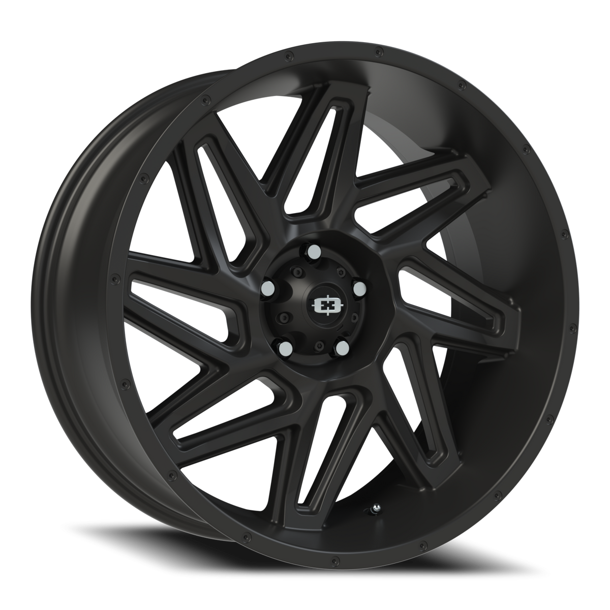 Vision Spyder - 5-Lug 5x127 — Satin Black