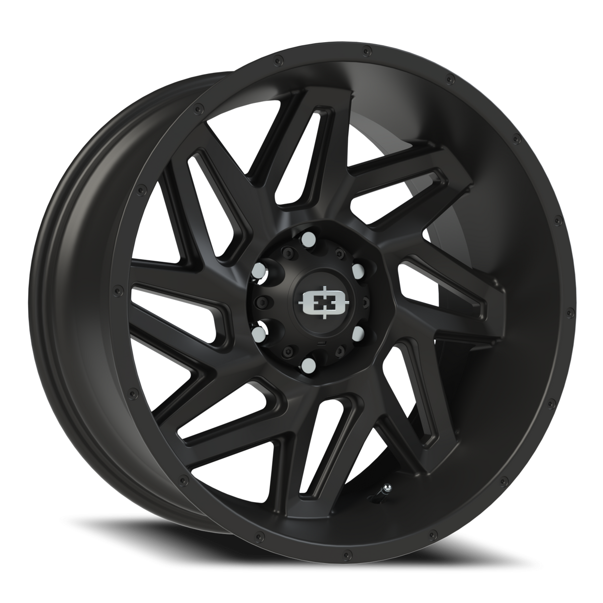Vision Spyder - 6-Lug 6x135 — Satin Black