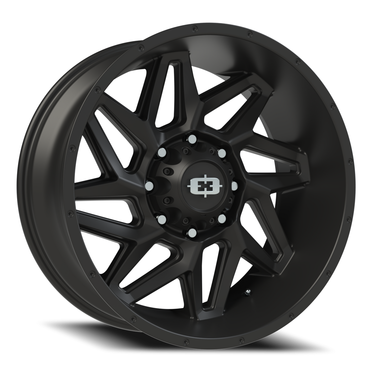 Vision Spyder - 8-Lug 8x170 — Satin Black