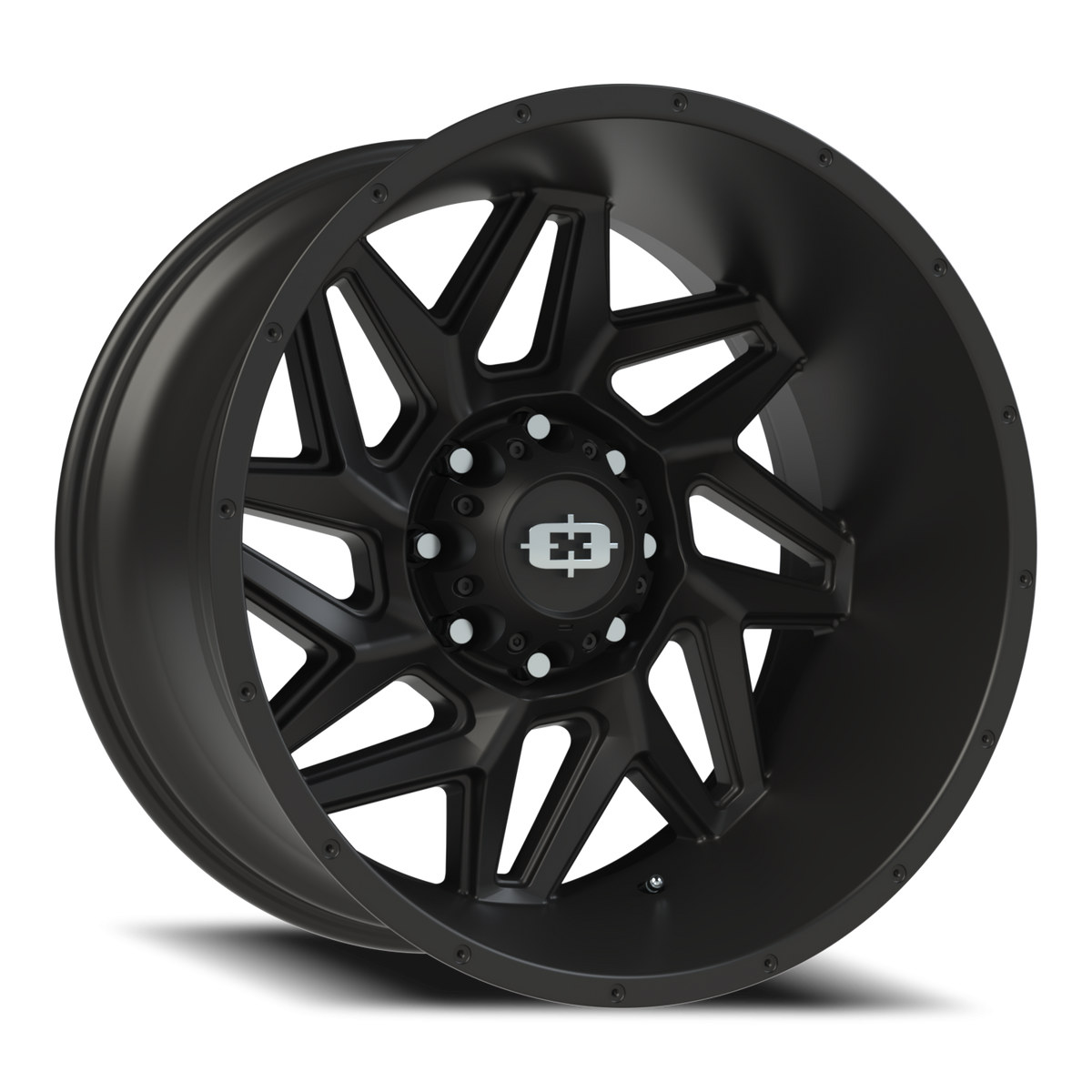 Vision Spyder - 8-Lug 8x165.1 — Satin Black