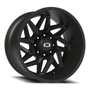Vision Spyder - 8-Lug 8x165.1 — Satin Black