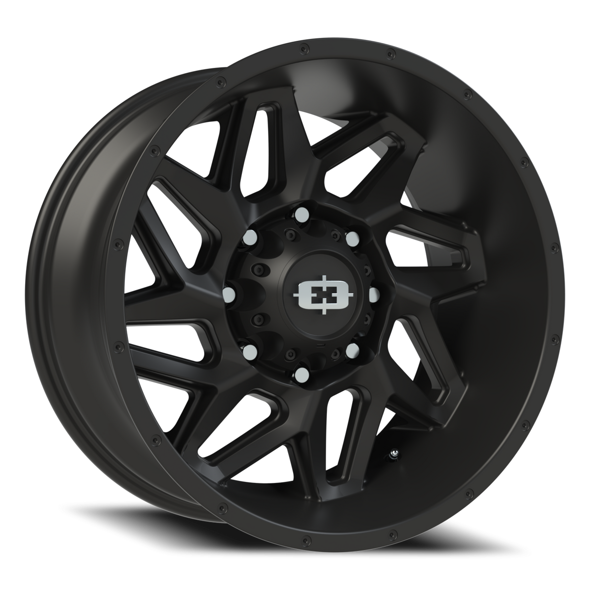 Vision Spyder - 8-Lug 8x165.1 — Satin Black