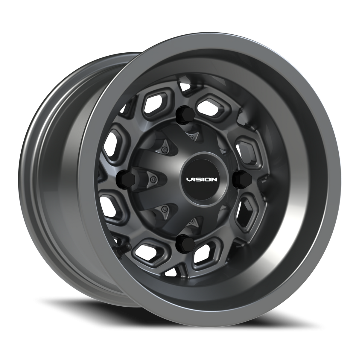 Vision Spyder - 4-Lug 4x156 — Gunmetal
