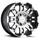 Vision Warrior - 6-Lug 6x114.3 — Gloss Black Machined Face