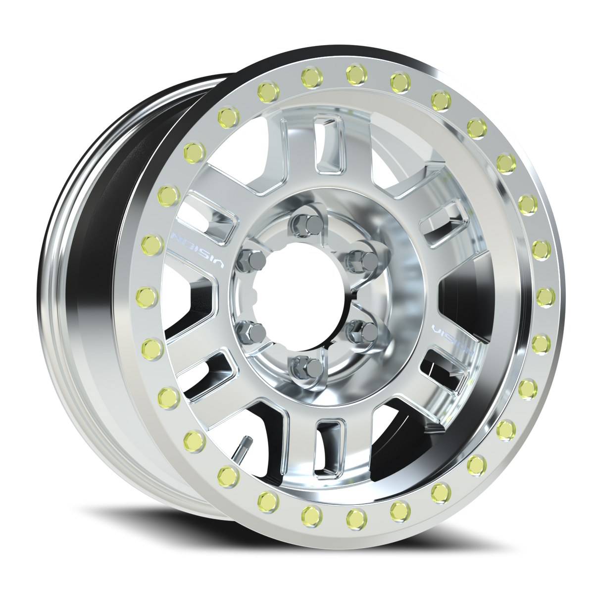 Vision Manx Beadlock - 6-Lug 6x165.1 — Machined